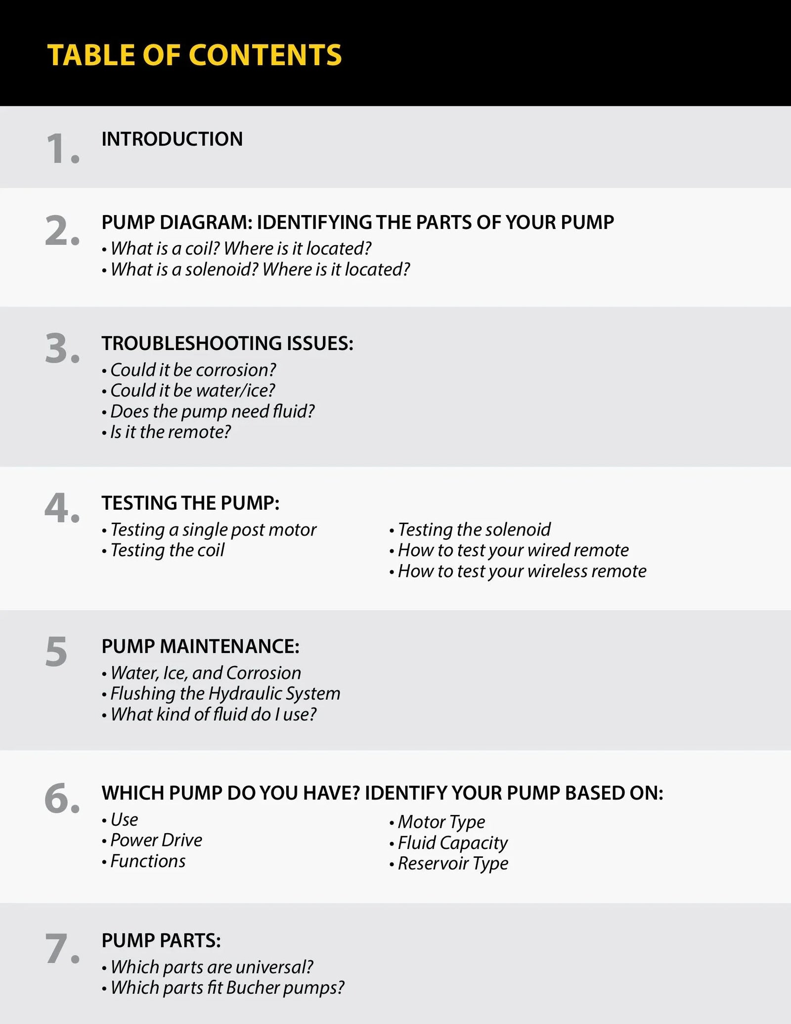 Pump Troubleshooting Guide - Page 2