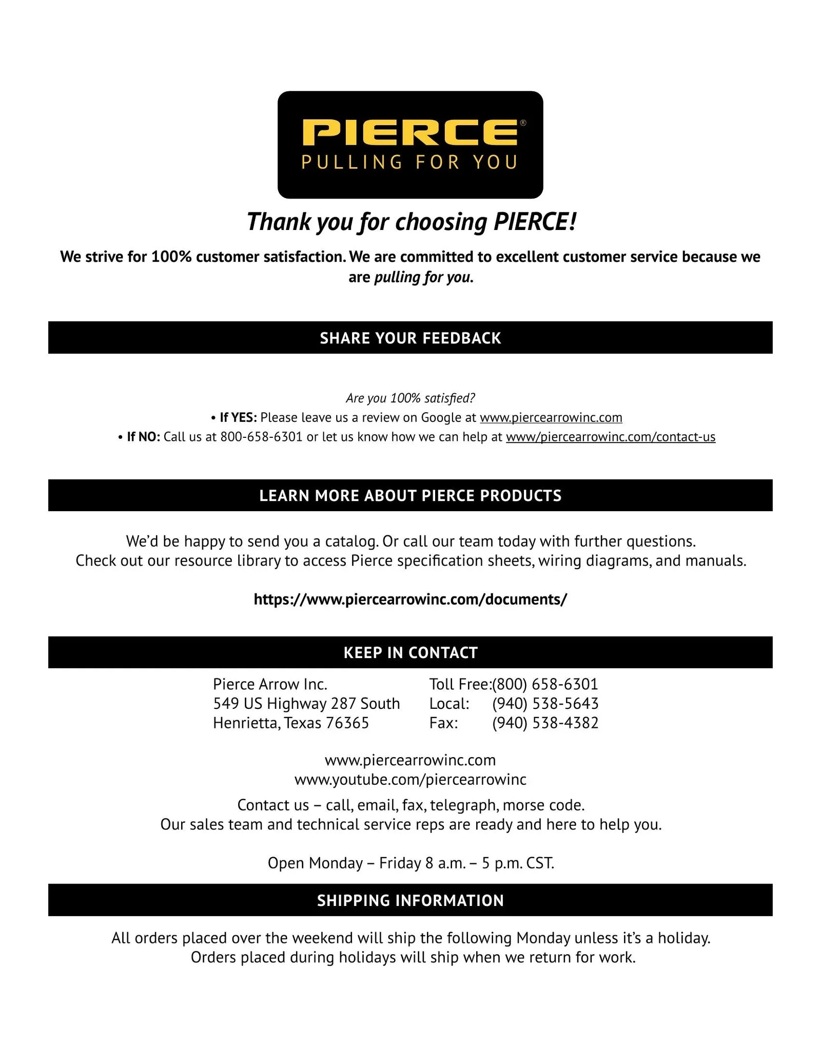 DK - Flatbed Dump Kit Manual - Page 12