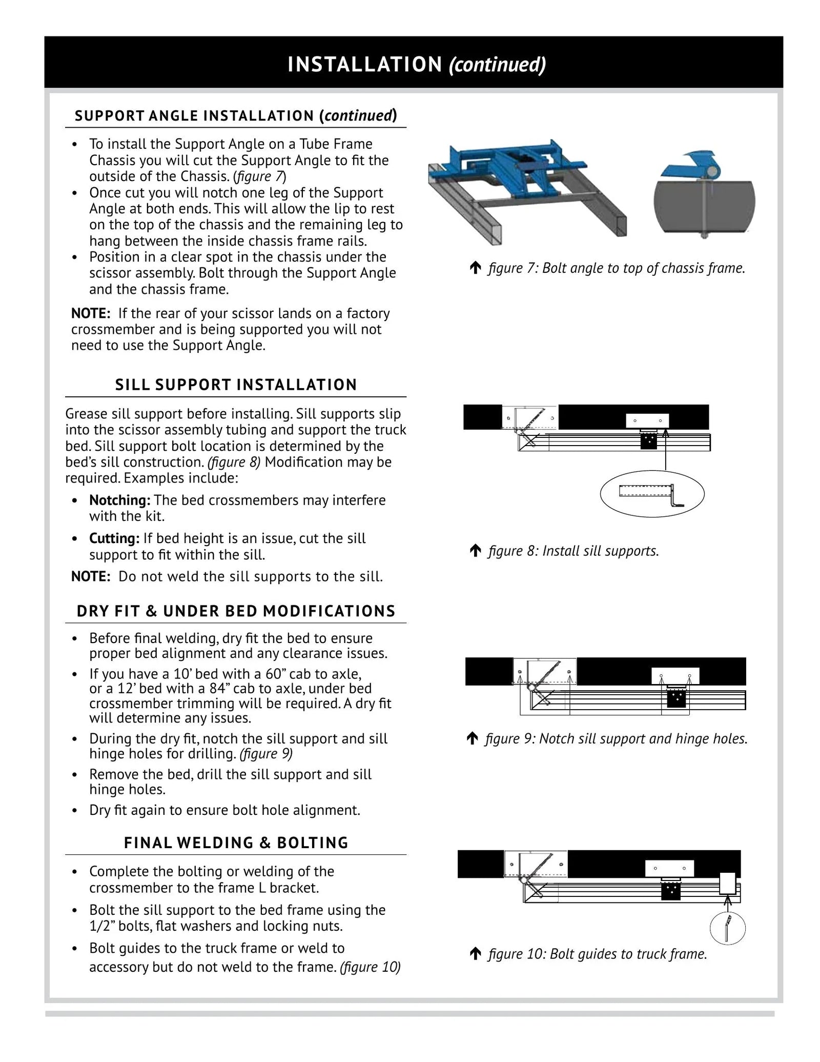 DK - Flatbed Dump Kit Manual - Page 6