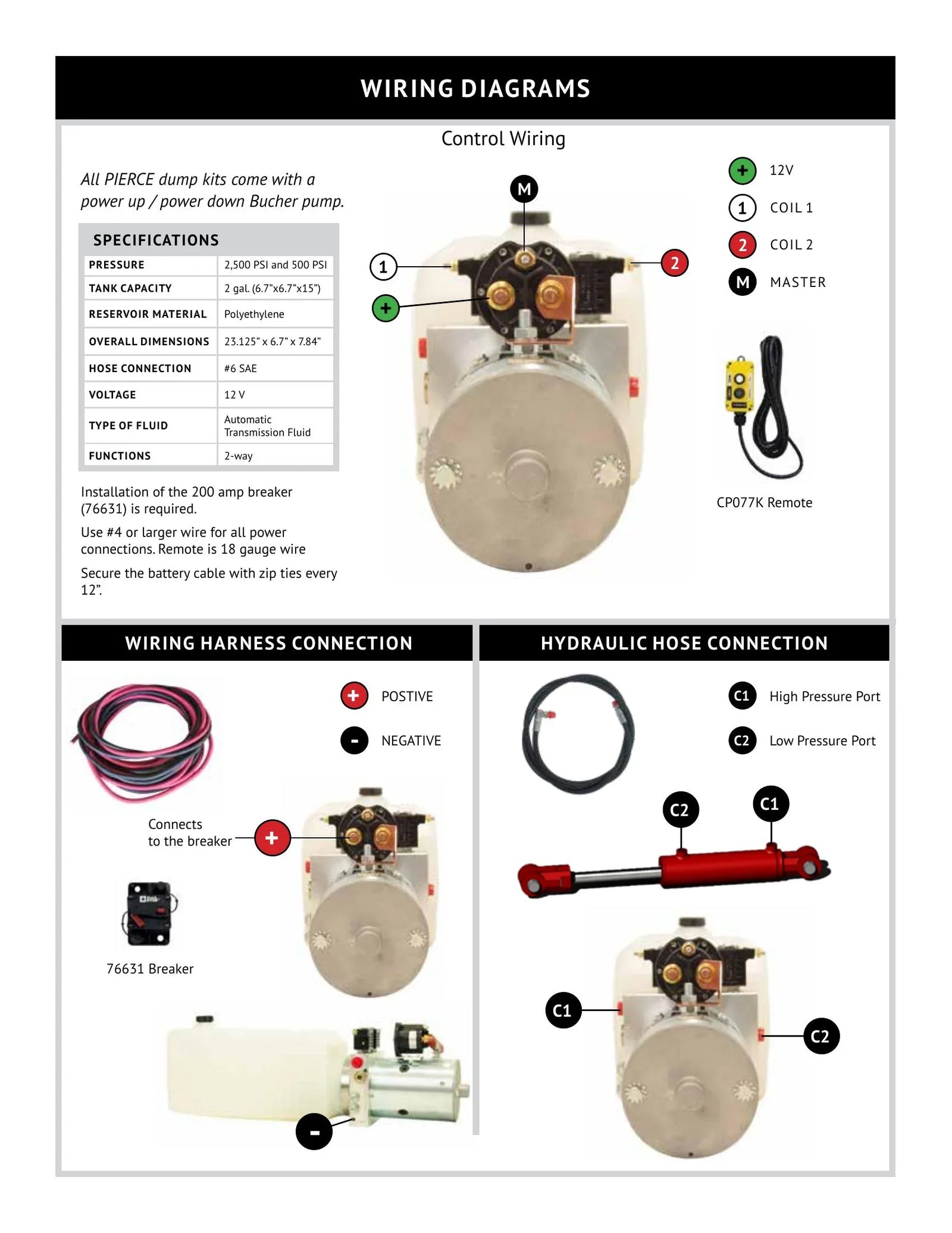 DK - Flatbed Dump Kit Manual - Page 9