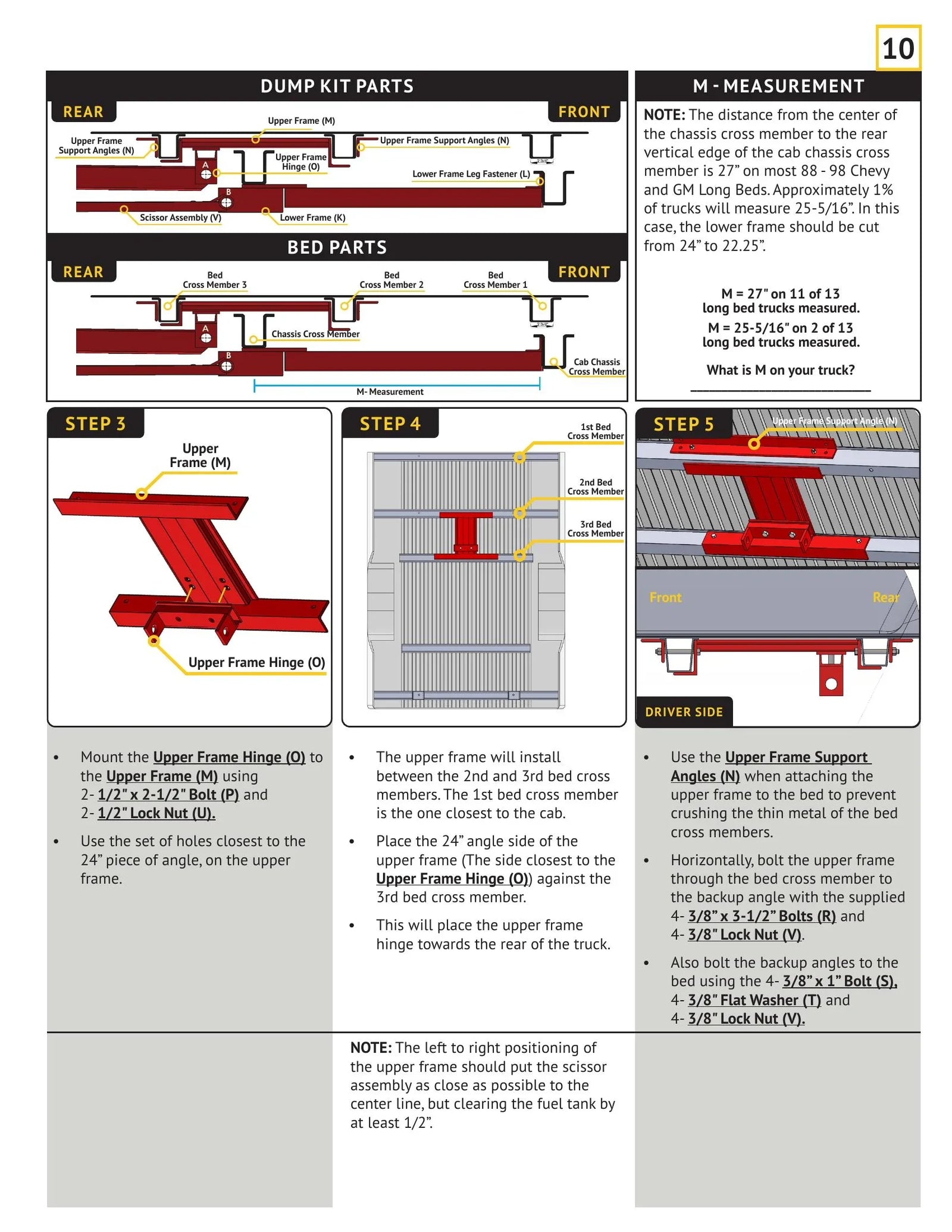 DK2UCKPD - Dump Kit Manual - Page 11