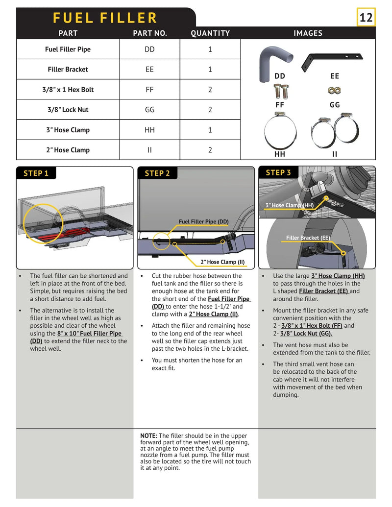 DK2UCKPD - Dump Kit Manual — Page 13