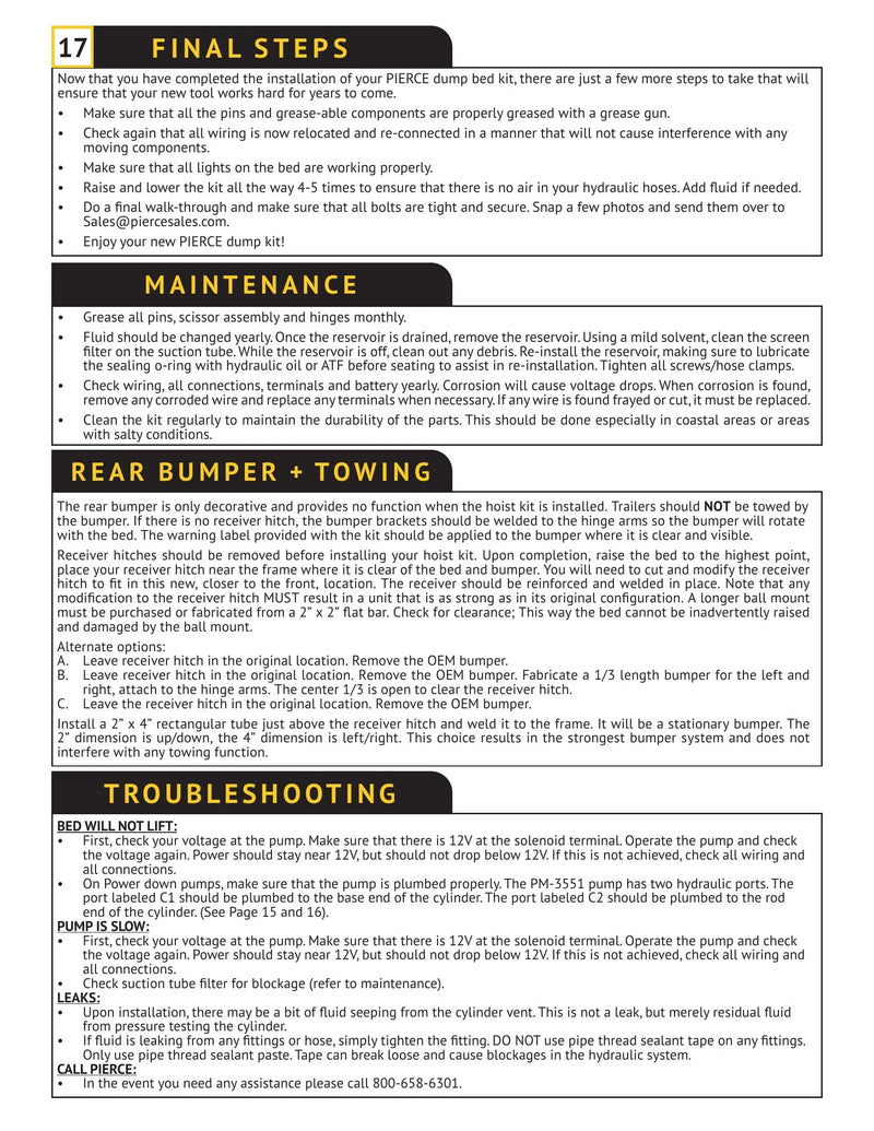 DK2UCKPD - Dump Kit Manual — Page 18