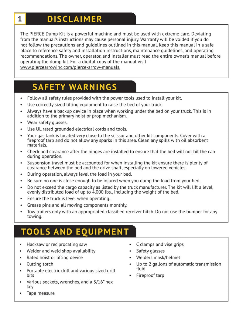 DK2UCKPD - Dump Kit Manual — Page 2