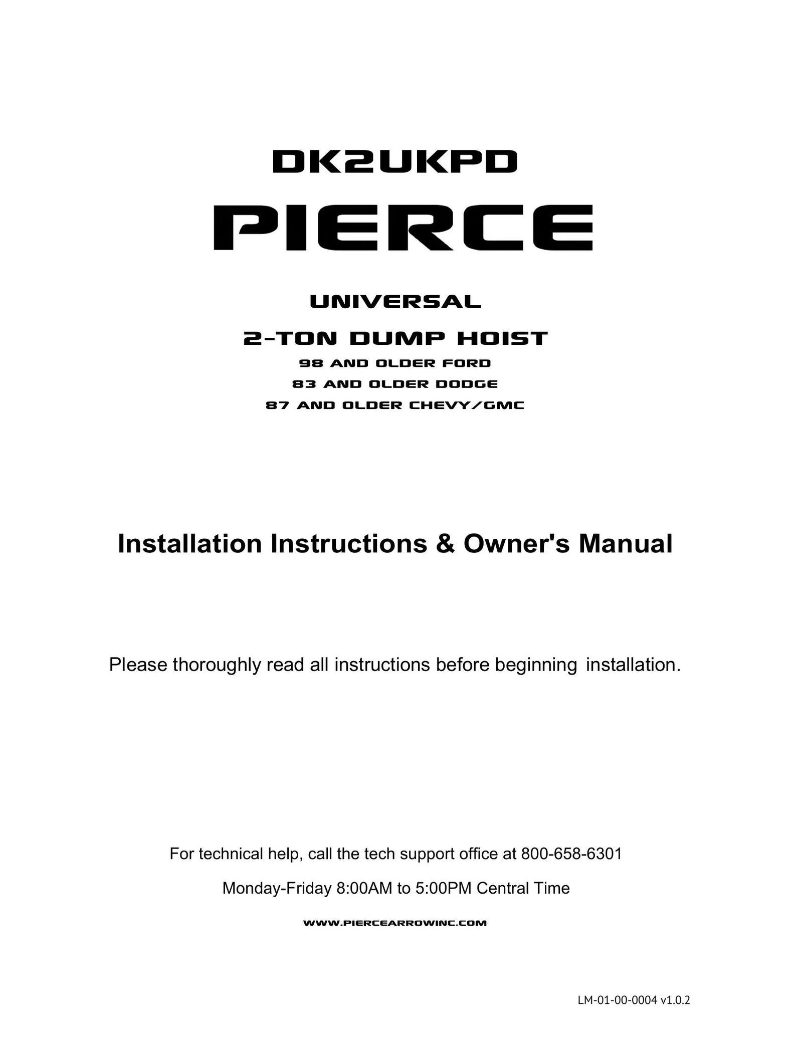 DK2UKPD - Universal Manual - Page 1