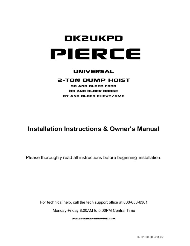 DK2UKPD - Universal Manual — Page 1