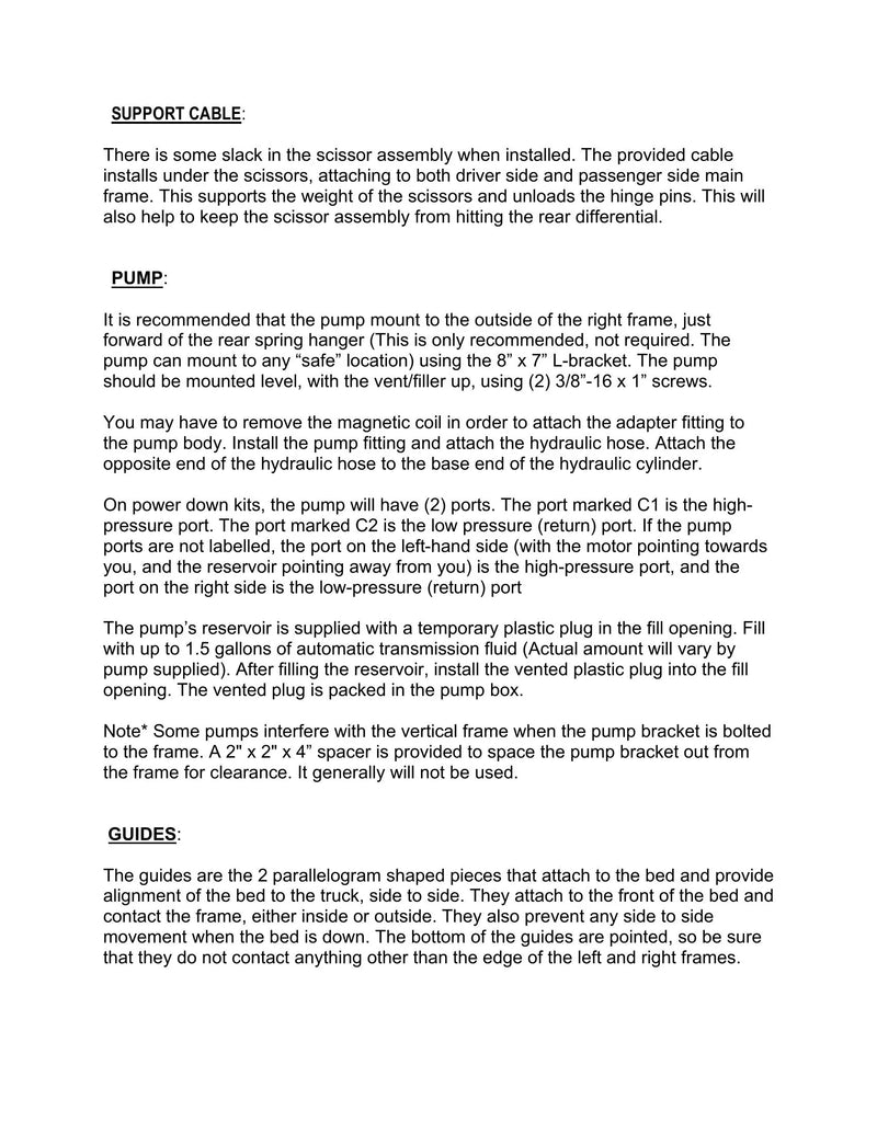 DK2UFKPD - Ford Dump Kit Manual — Page 13