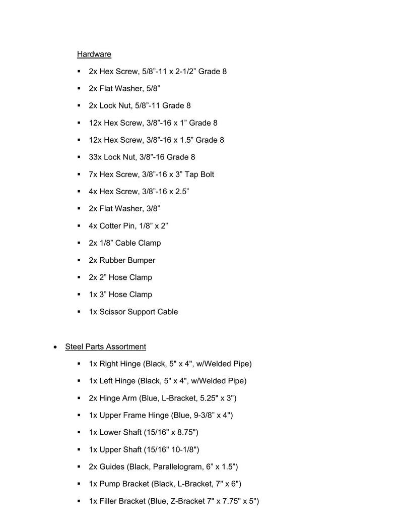 DK2UFKPD - Ford Dump Kit Manual — Page 3