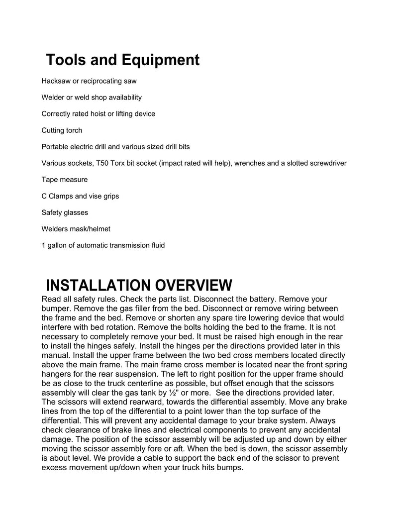 DK2UFKPD - Ford Dump Kit Manual — Page 6