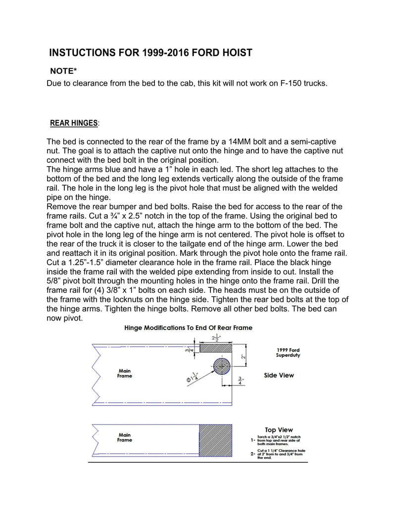 DK2UFKPD - Ford Dump Kit Manual — Page 7