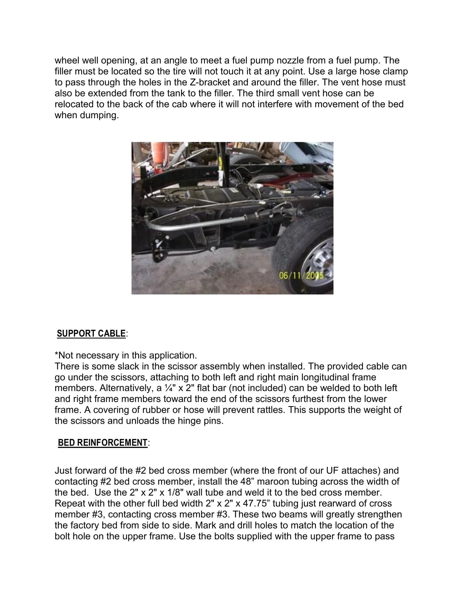 DK2UCLB99KPD - Chevy Stock Bed Dump Kit Manual - Page 14