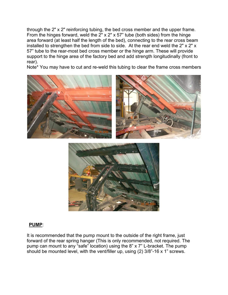 DK2UCLB99KPD - Chevy Stock Bed Dump Kit Manual — Page 15