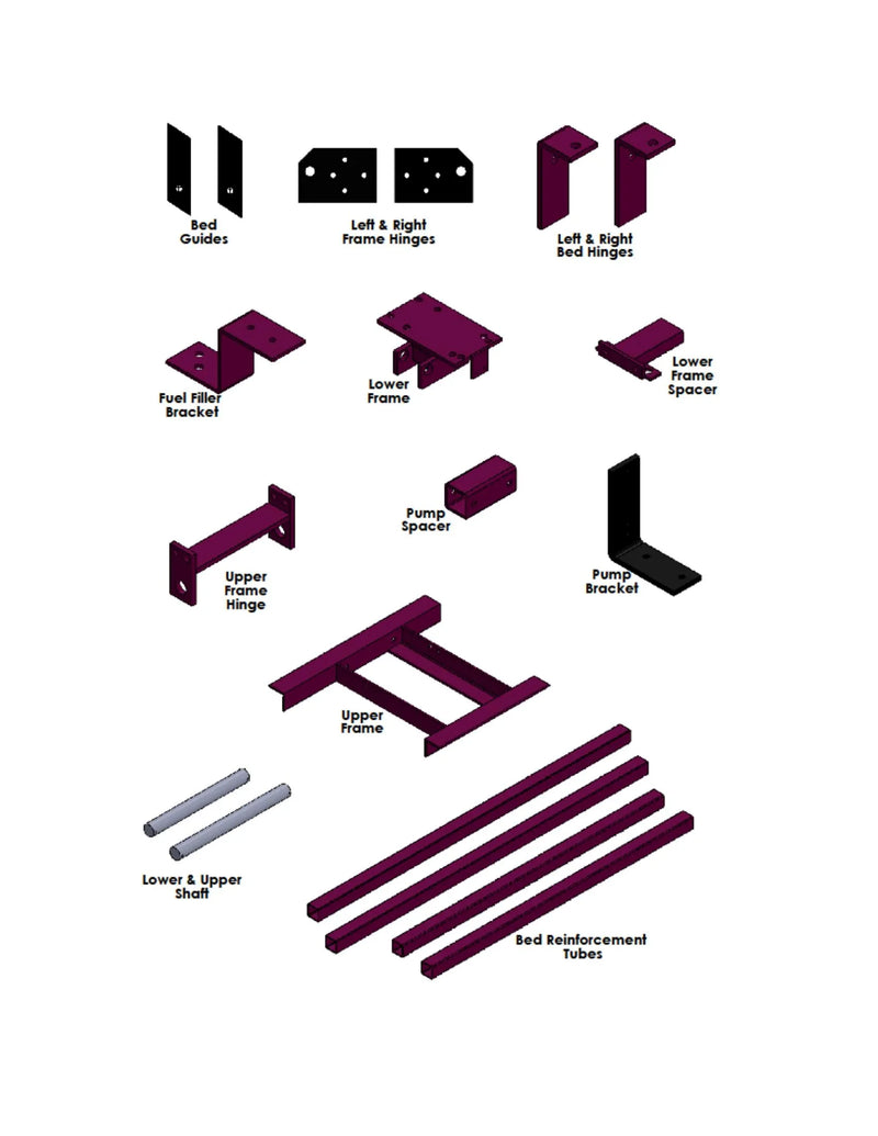 DK2UCLB99KPD - Chevy Stock Bed Dump Kit Manual — Page 5