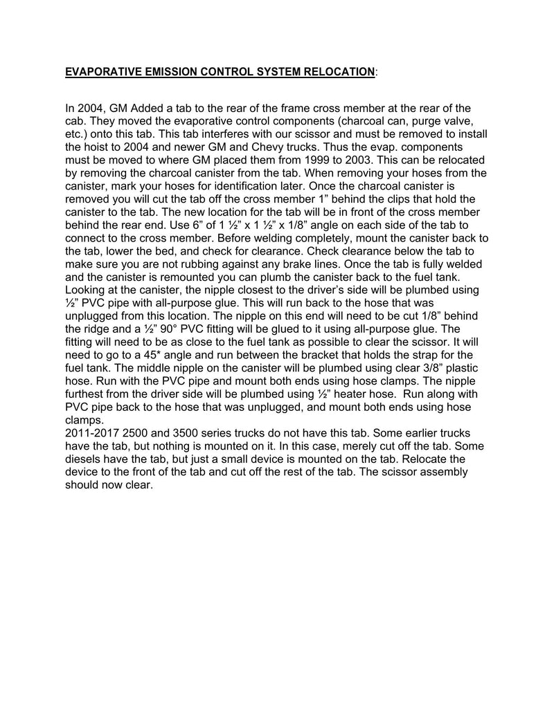 DK2UCSBK99PD - Stock Bed Dump Kit Manual — Page 10