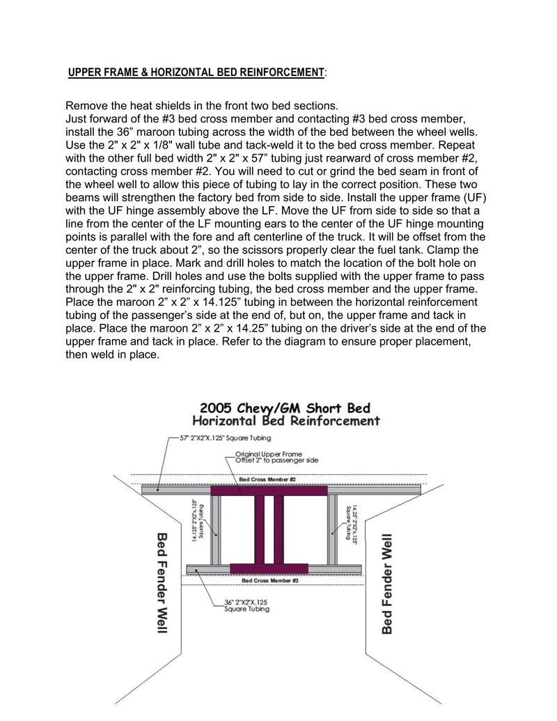 DK2UCSBK99PD - Stock Bed Dump Kit Manual — Page 13