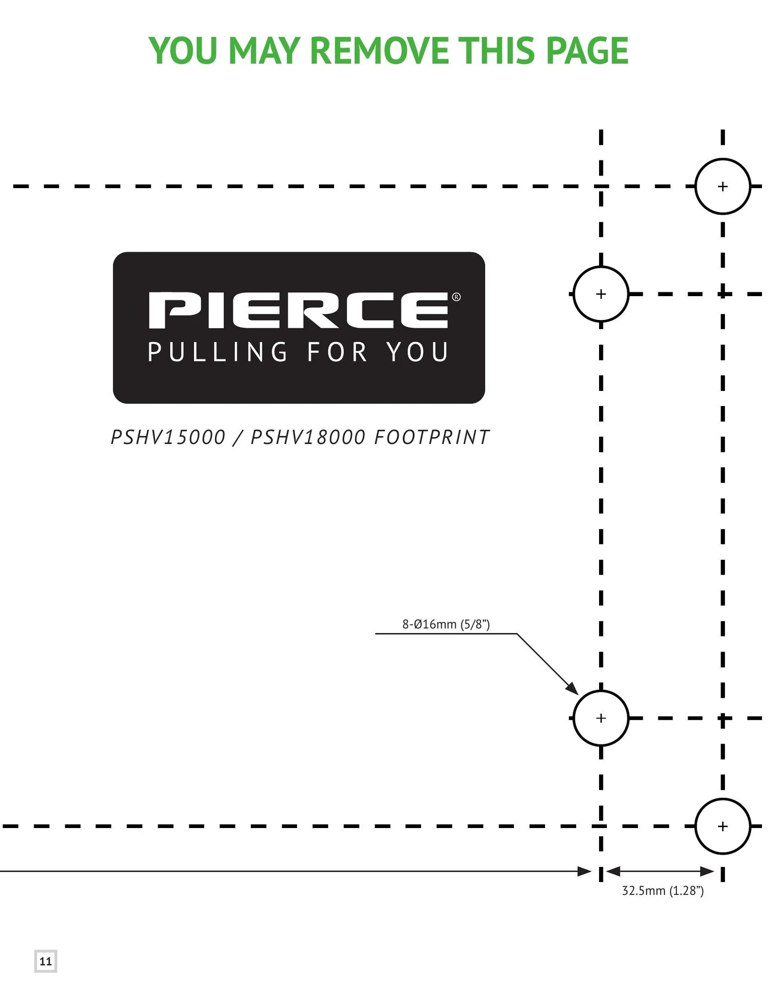 PSHV Series Winch Manual - Page 11