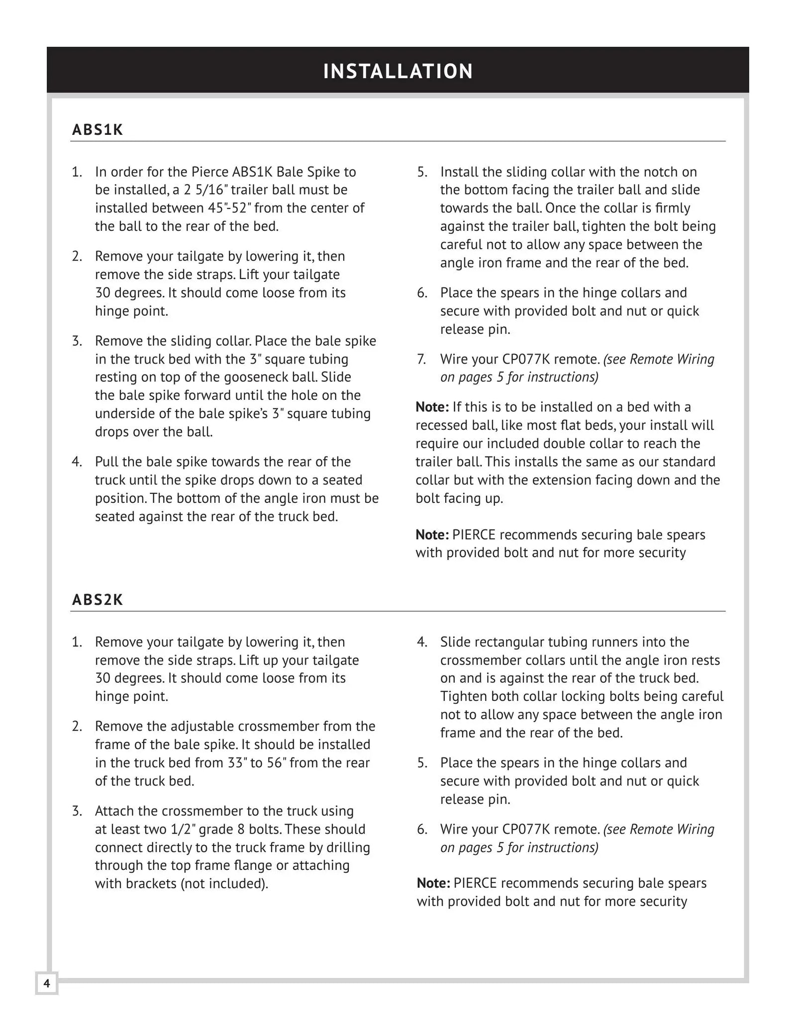 ABSK - Bale Spike Manual - Page 4