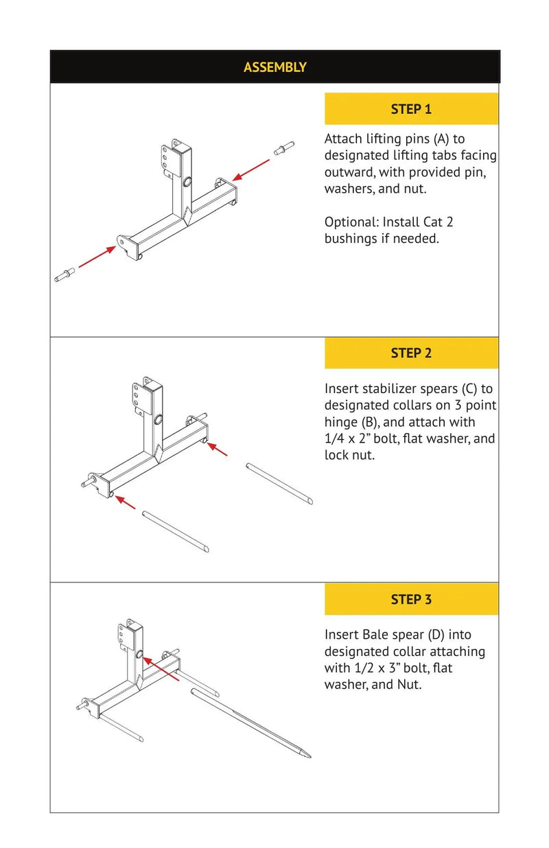 3 Point Bale Spike Manual — Page 5