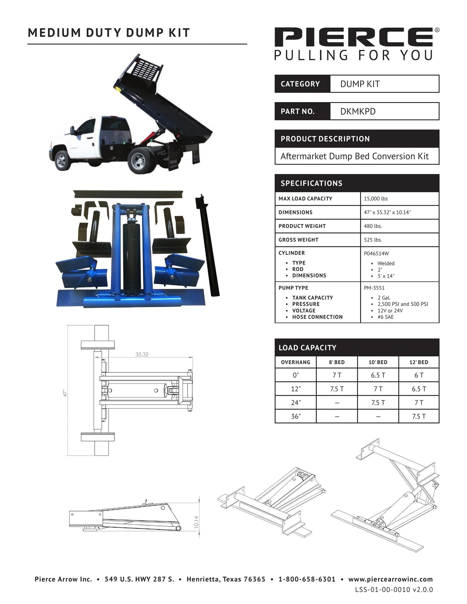 DKMKPD - Spec Sheet - Page 1