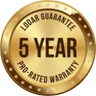 Lodar 5 Year Pro-rated Warranty icon