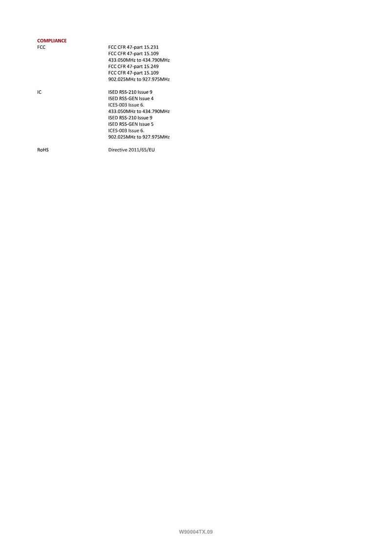 90004TX - 4 Function Mini Transmitter — Page 2