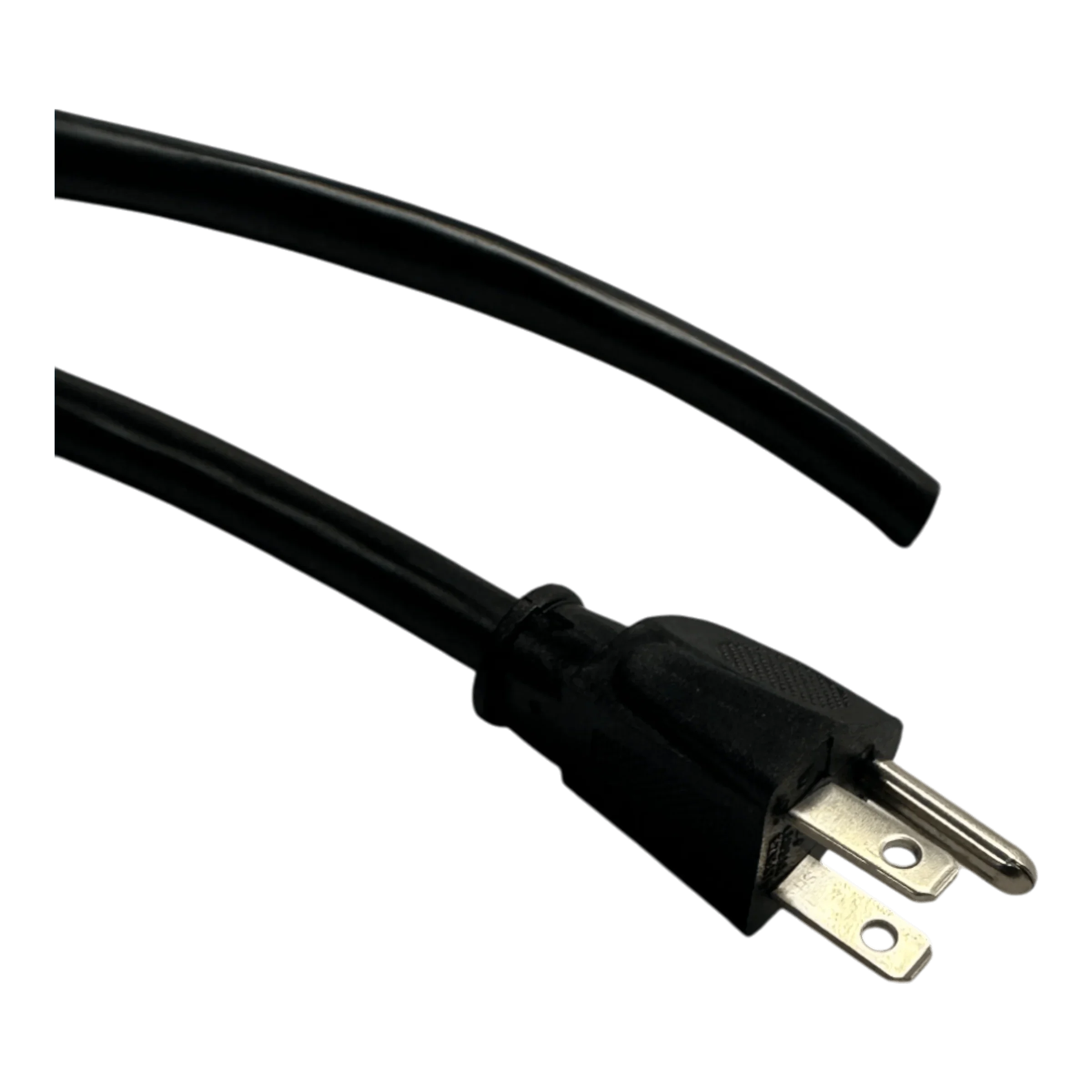 The PIERCE Wired Control for 110V 654 Series Single Phase Winch, featuring a black power cord and three-prong plug, is displayed against a plain white background.