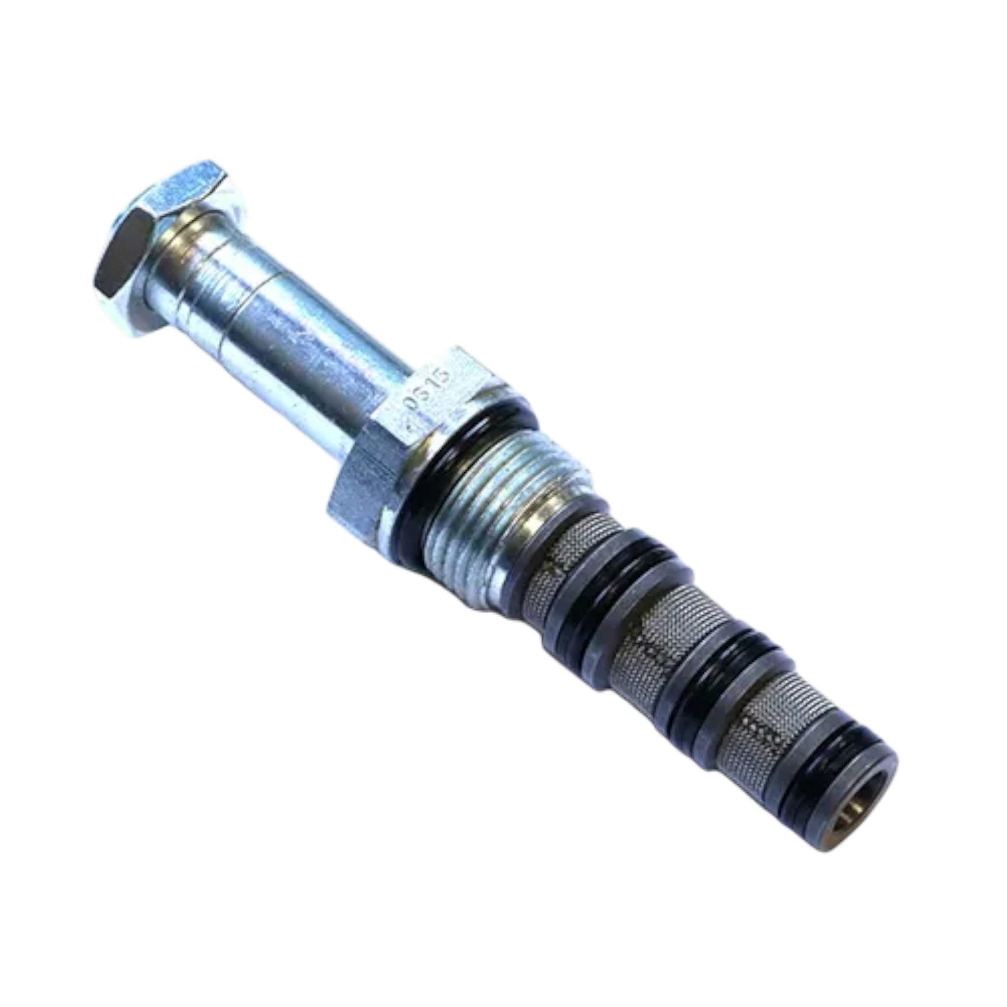 The Hyd Pumps | Valve | Bucher | 4W/2P by Bucher Hydraulics, Inc. fits 3554 and is the long valve on the 3551, ideal for directional valve hydraulic control or as a Bucher pump replacement.