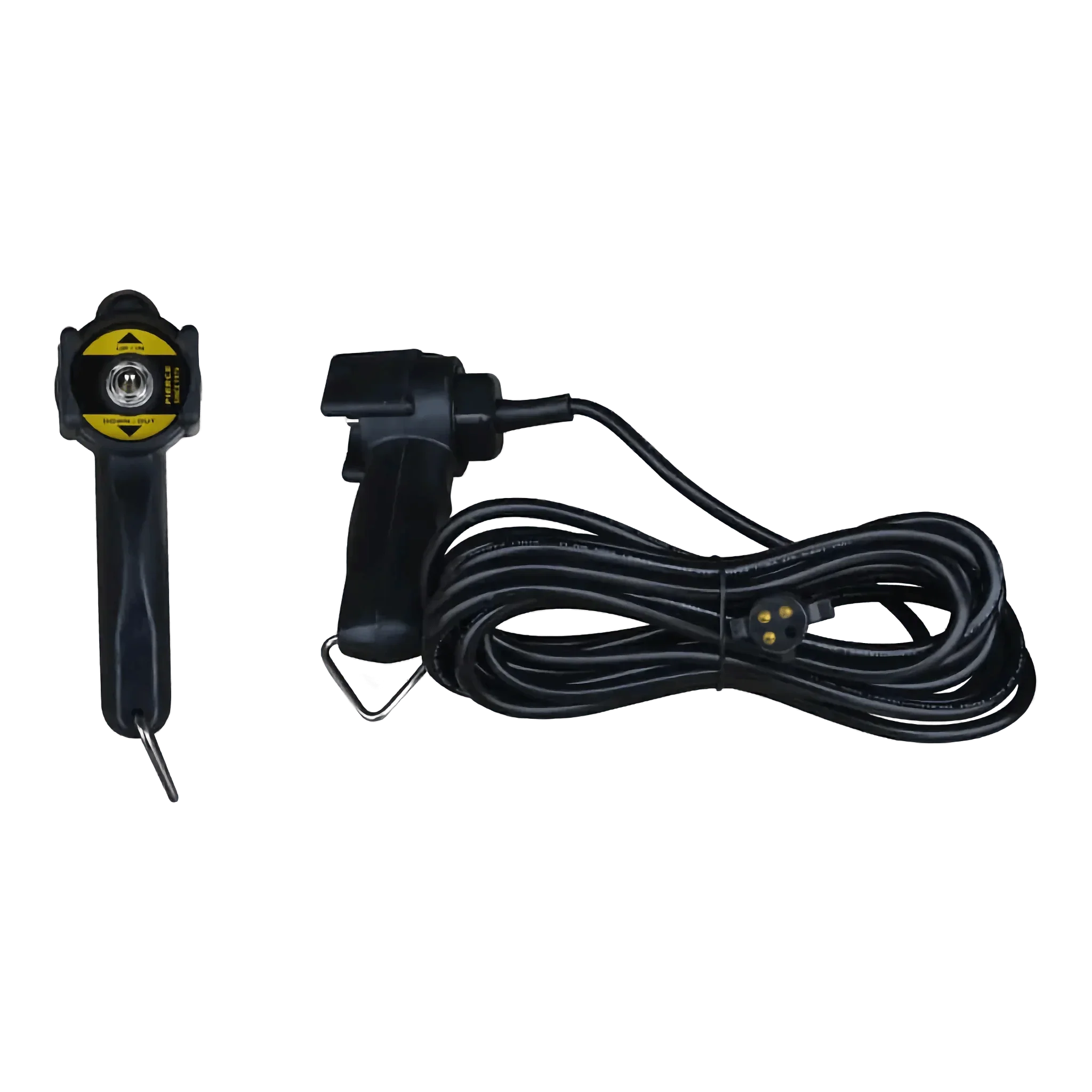 PIERCE Toggle Switch Remote - 20ft Cord - 4 Prong Vulcanized Plug