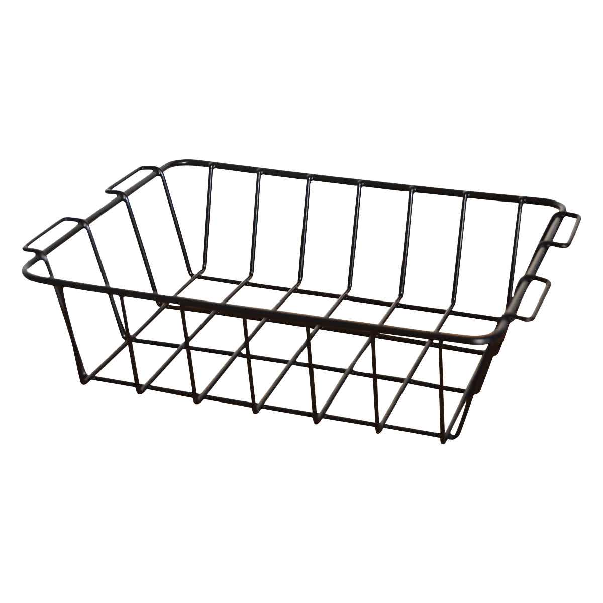 PIERCE's Coolers | Basket | 75 Quart features a rectangular design with two handles and an open grid pattern.