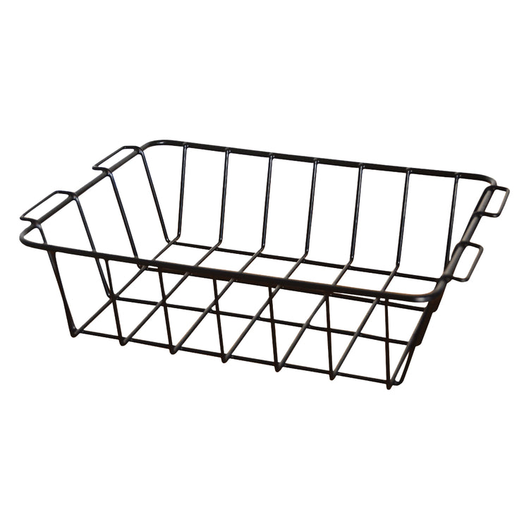 PIERCE's Coolers | Basket | 75 Quart features a rectangular design with two handles and an open grid pattern.
