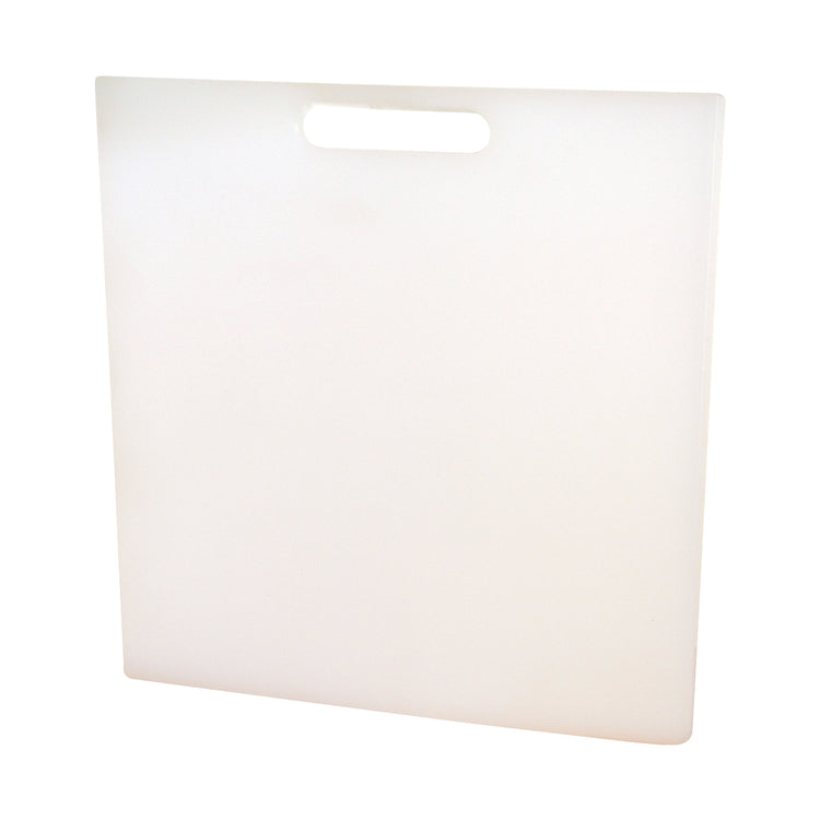 A PIERCE Coolers Cutting Board Divider, featuring a plain white design with a built-in handle, is suitable for a 75-quart size.