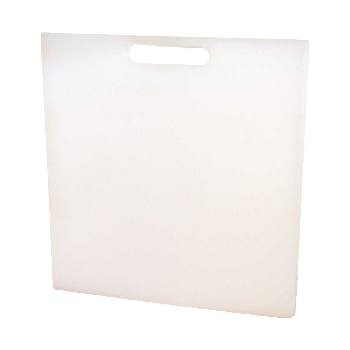 A PIERCE cutting board divider for 45-quart coolers, featuring a white rectangular design with a handle cutout at the top.