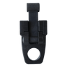 The PIERCE Coolers Latch Version 2 is a black plastic latch with a circular hole at the bottom, shown from above on a white background.