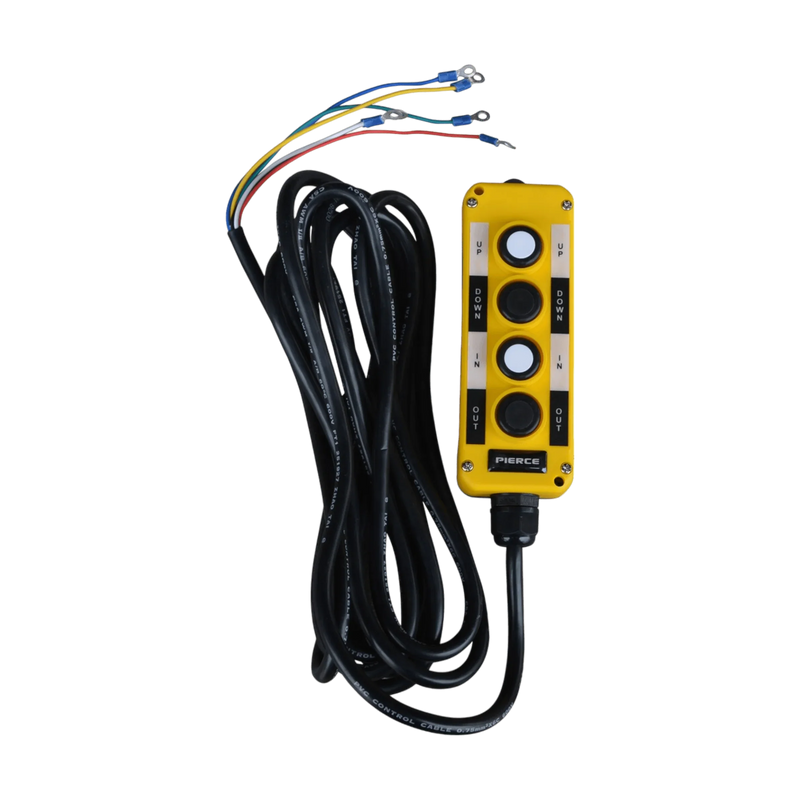 PIERCE Universal Momentary Pendant Control - 4 Button - 20ft Cord - With Magnets