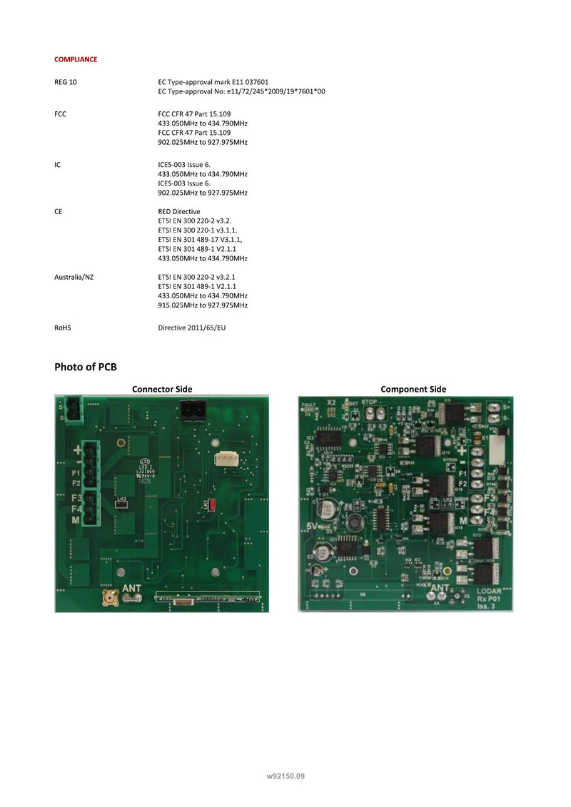 92150 - 2 Function Air System with Standard Transmitter — Page 4