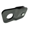 The PIERCE Snatch Block WLL 6,000 lbs features a black metal body with a circular hole and central bolt, shown isolated on a white background.