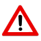 WARNING icon