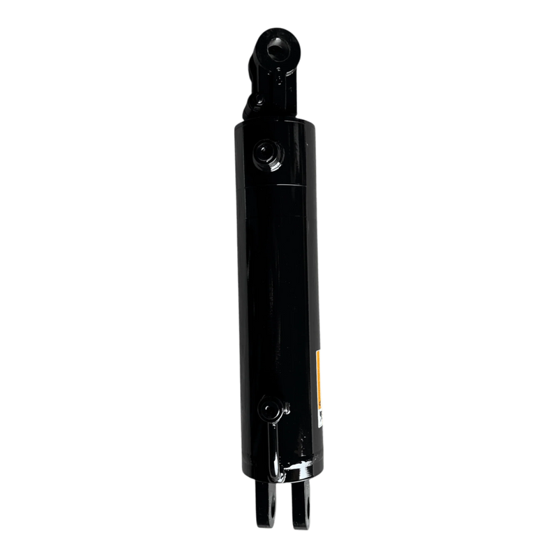 The PIERCE Hydraulic Cylinders Welded Cylinder, featuring a 4-inch bore diameter and 14-inch stroke, is displayed against a plain white background with mounting points at both ends.