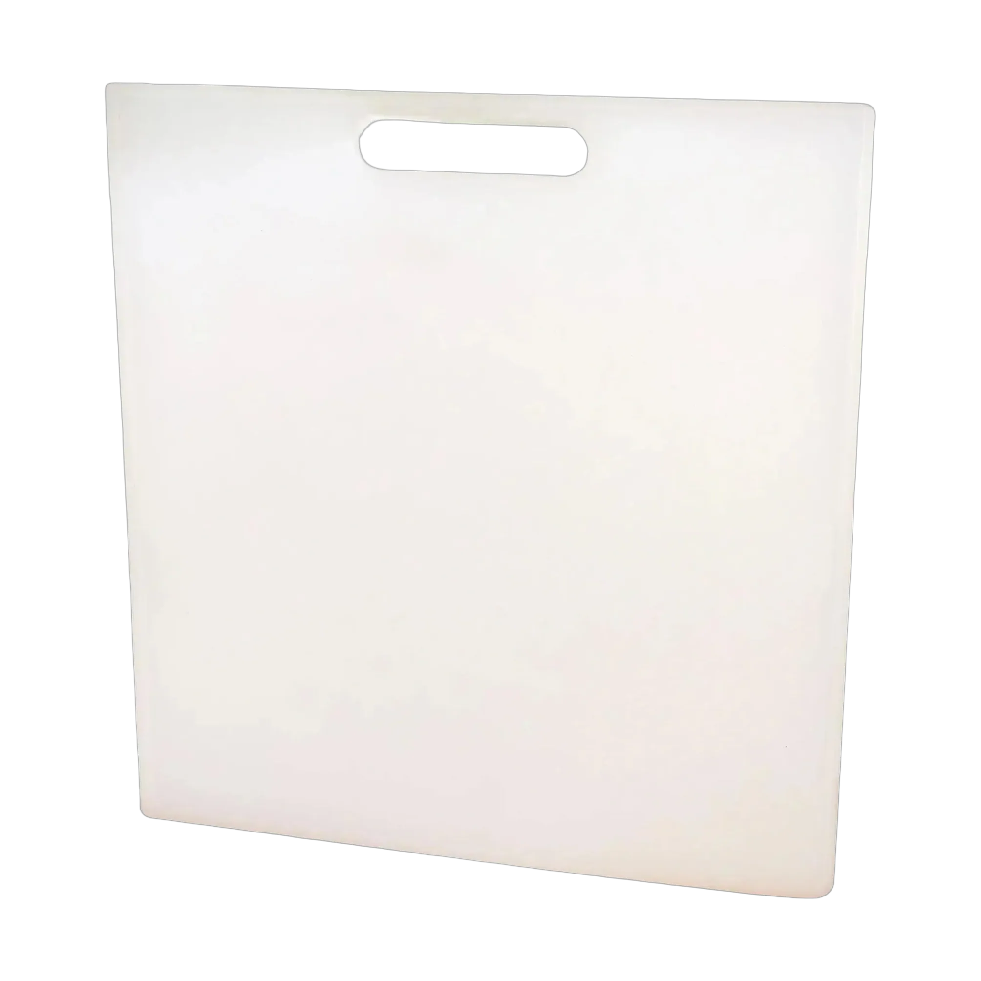 PIERCE Coolers 45 Quart Cutting Board Divider, rectangular with a handle slot, stands upright against a plain white background.
