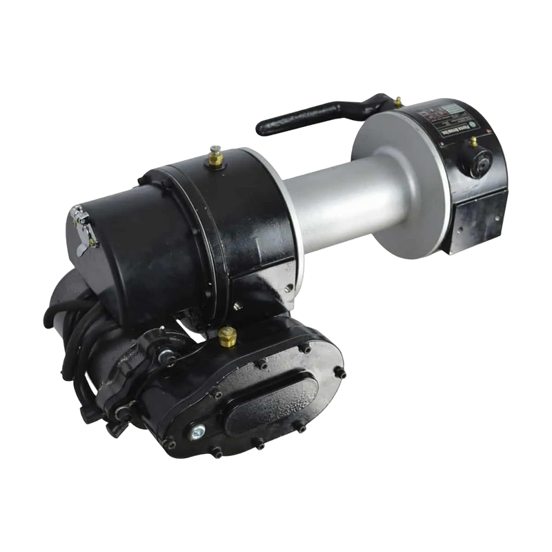 12,500 lb 12V Worm Gear Winch | 8 in Drum