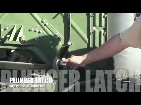 1" Twist Lock Plunger Latch