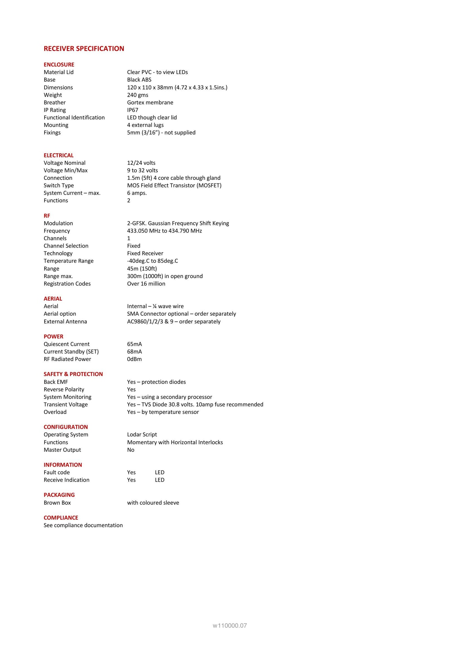 110000 - 2 Function with Mini Transmitter - Page 2