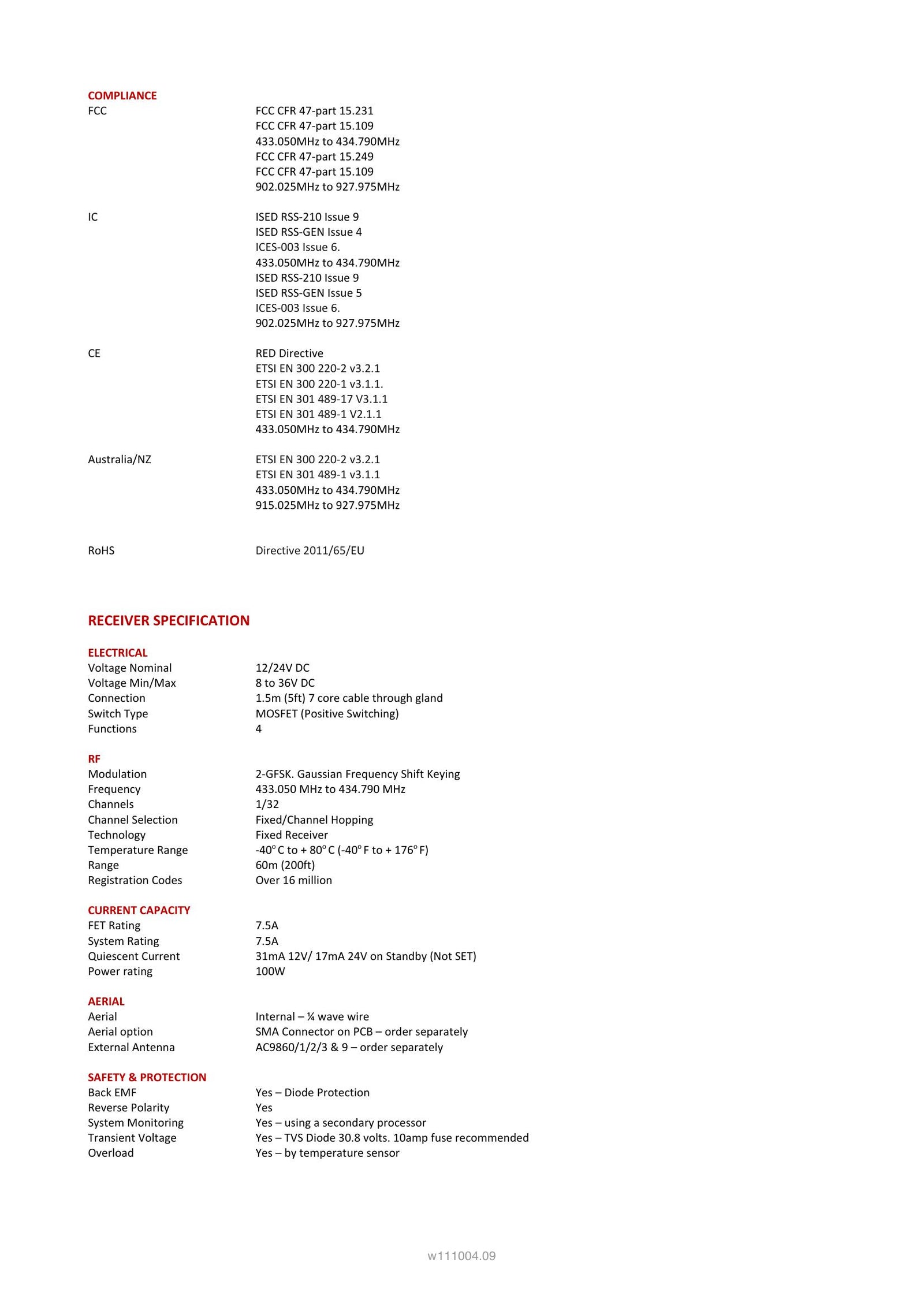111004 - 4 Function with Standard Transmitter - Page 2
