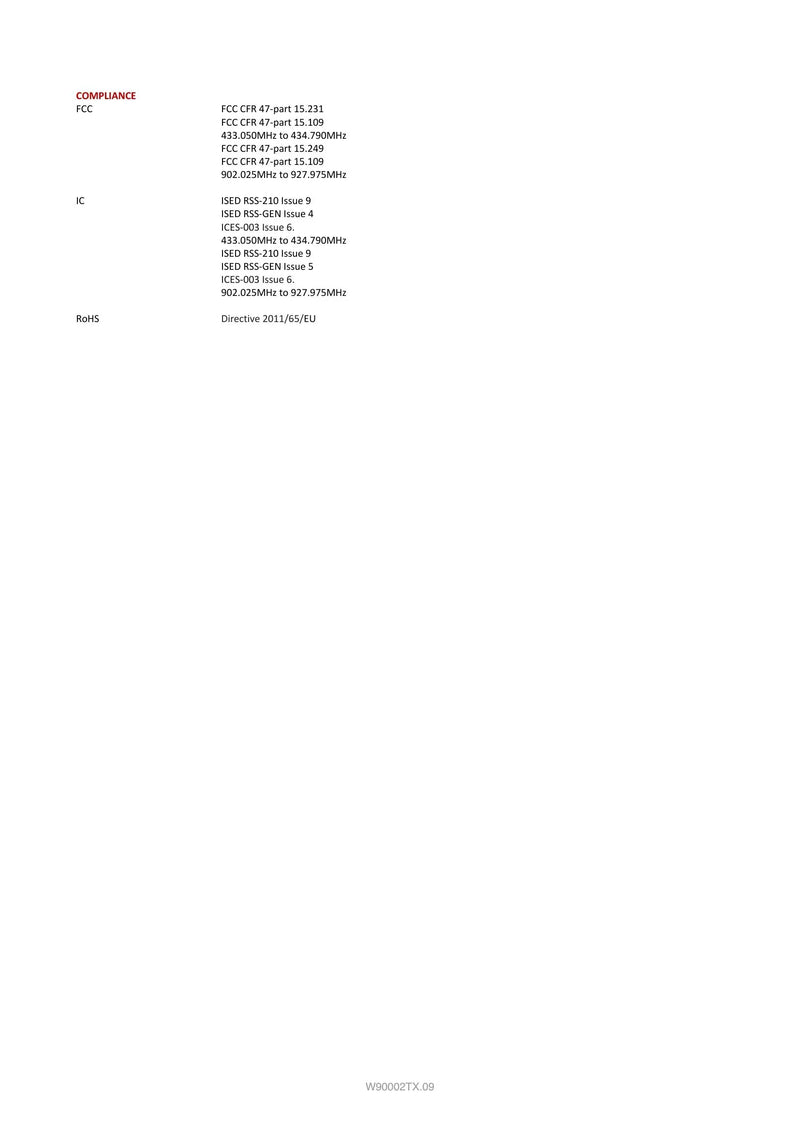 90002TX - 2 Function Mini Transmitter — Page 2