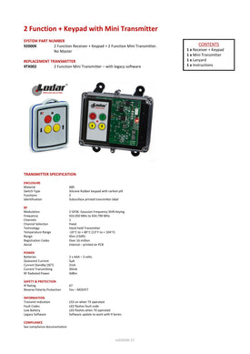 Thumbnail for 92000K - 2 Function + Keypad with Mini Transmitter