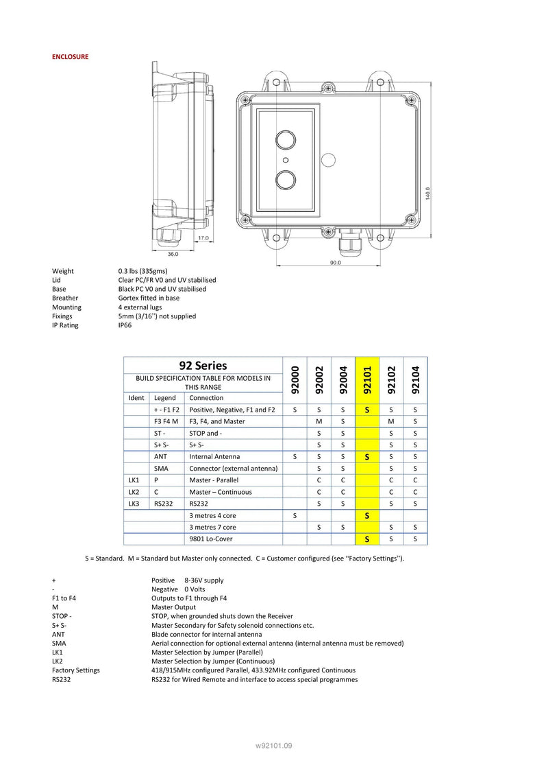 92101 -  1 Function with Standard Transmitter — Page 3
