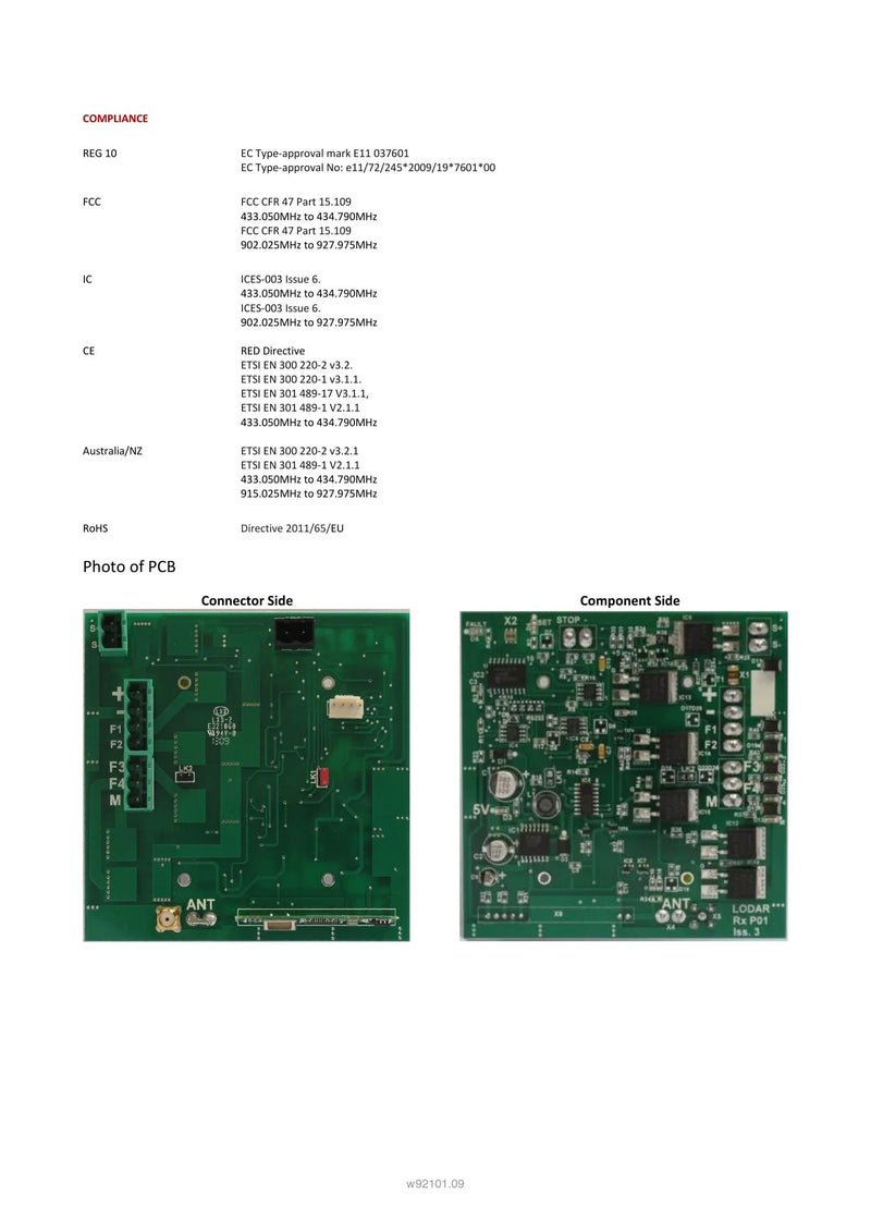 92101 -  1 Function with Standard Transmitter — Page 4