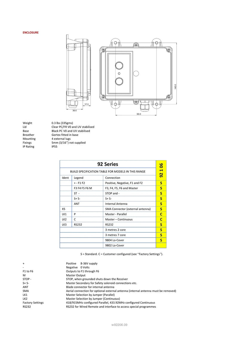 92206 - 6 Function with Standard Transmitter — Page 3