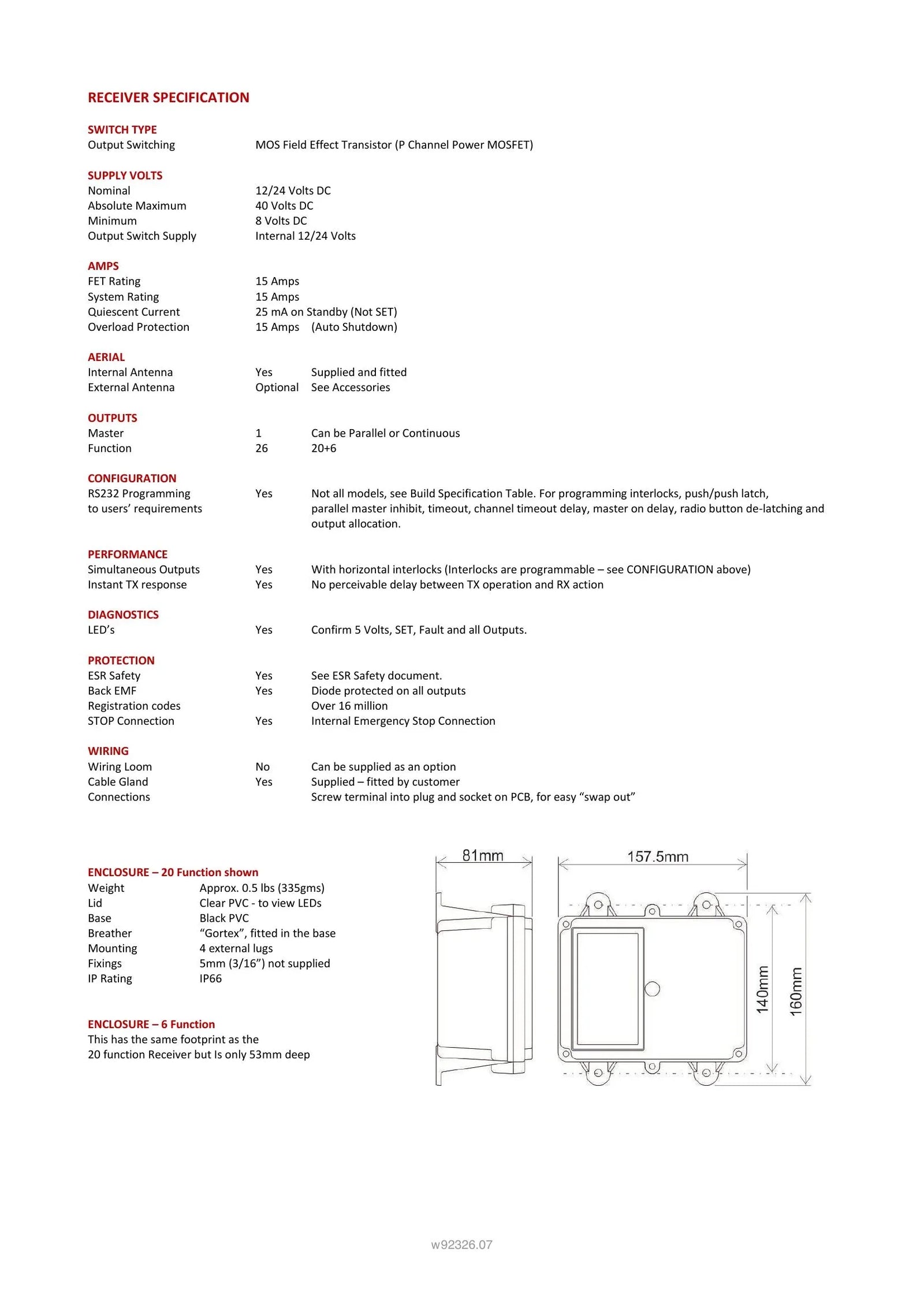 92326 - 26 Function and IP Transmitter with Shift - Page 2