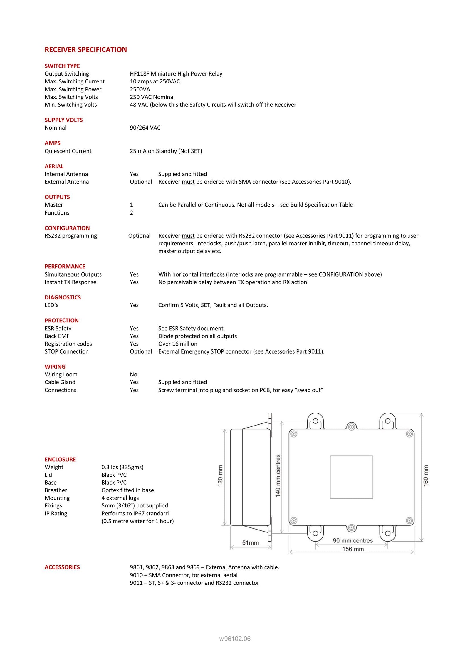 96102 Spec Sheet - Page 2